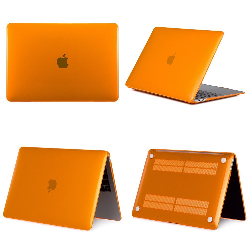 2020  Laptop Case For Macbook Air Pro Retina 11 12 13 15 Touch Bar ID A2159 A2179 A2251 A2289 A2141 A1989 + Keyboard Cover