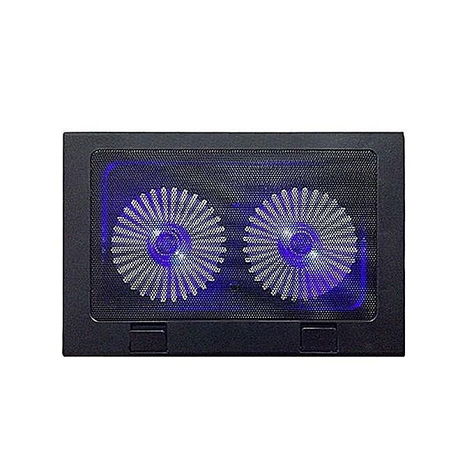 SunTech A8 Double Fan LED Laptop Cooling Pad 