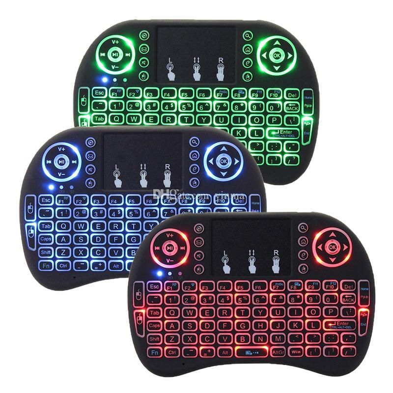 Mini Wireless Keyboard With Touch Mouse Pad