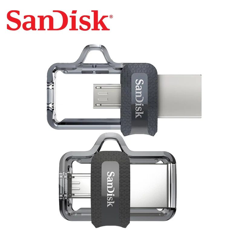Pendriv OTG Flash Drive 128GB Dual Drive Micro Usb USB 3.0 DD2 U Disk Pendrive Memory Stick