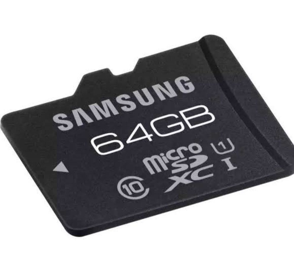 64 GB Samsung  MicroSD Memory Card