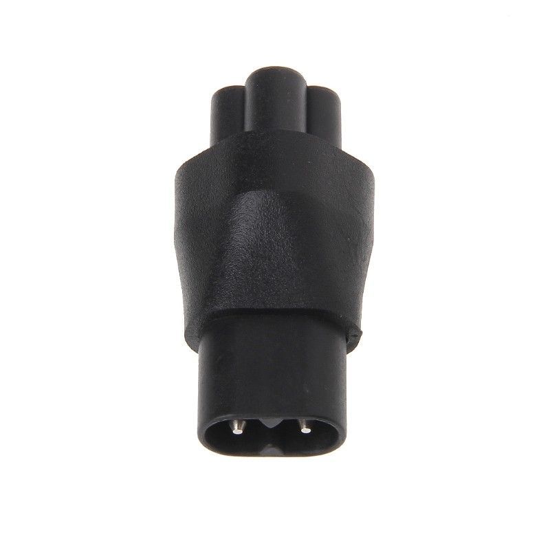 IEC 320 C5 3-Pin Female To C8 2-Pin Male Plug Converter  Supply Adapter