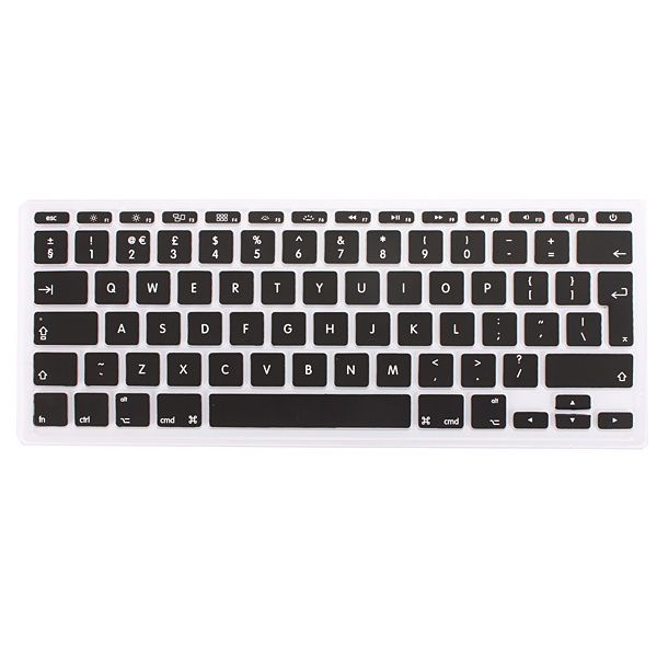EU UK Silicone Keyboard Skin Computers Cover Shield for Apple Macbook Air Pro 11