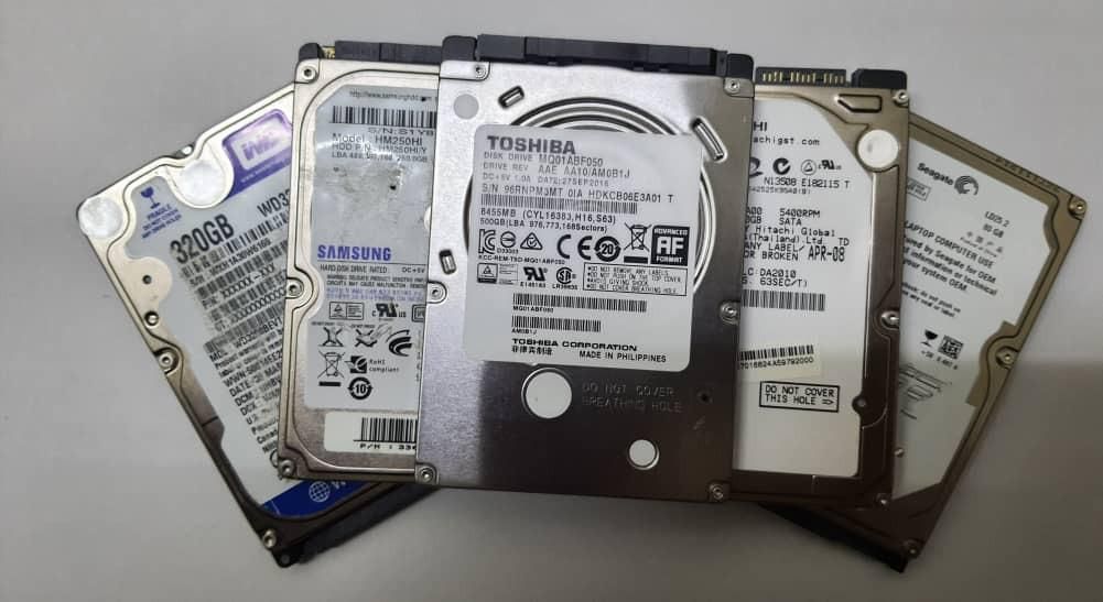 320 GB Laptop Internal Hard Disk Drive Any Brand With 01 Year Warranty