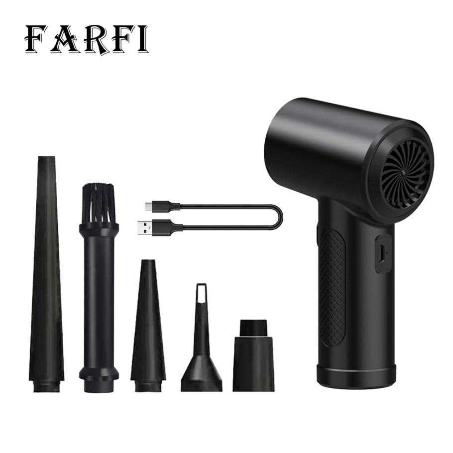 Farfi Dust Blower Handheld Wireless Dust Blower Compressed Air Can