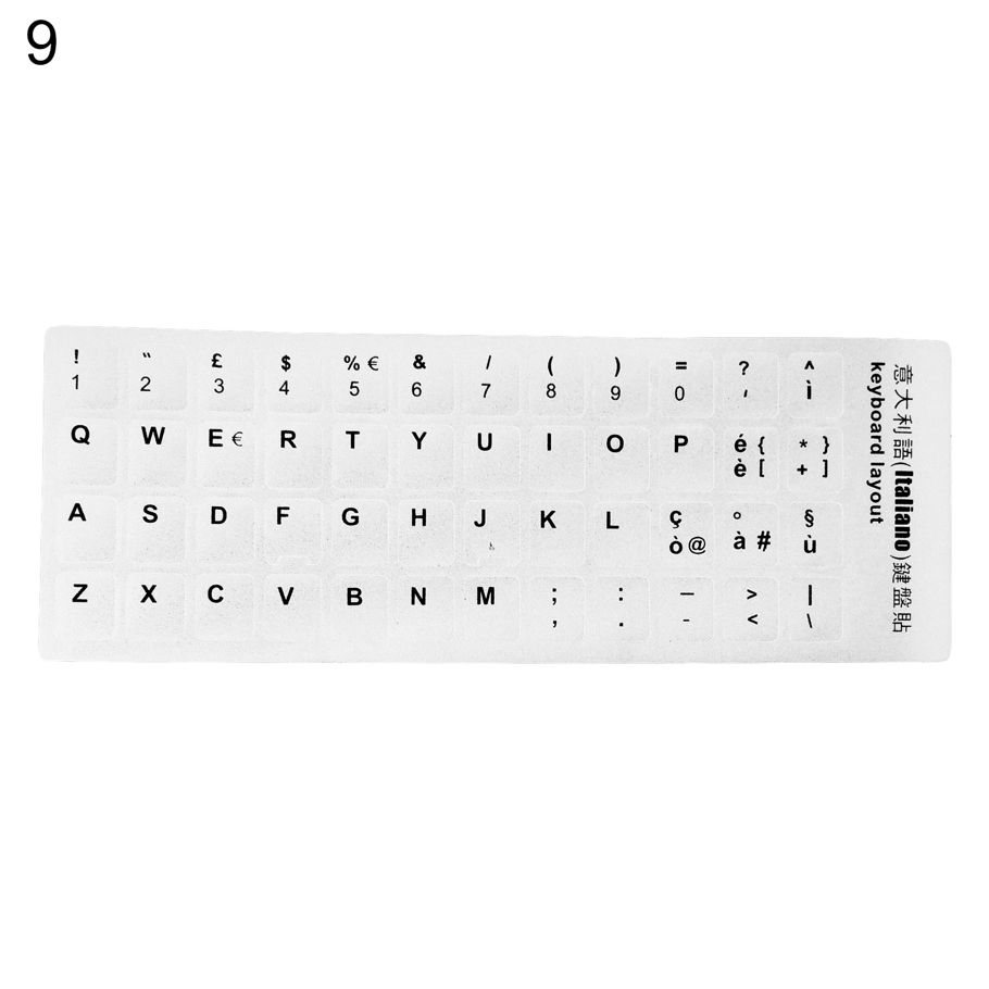 PC Keyboard Sticker Protective Keyboard Protection Lucid Stickers
