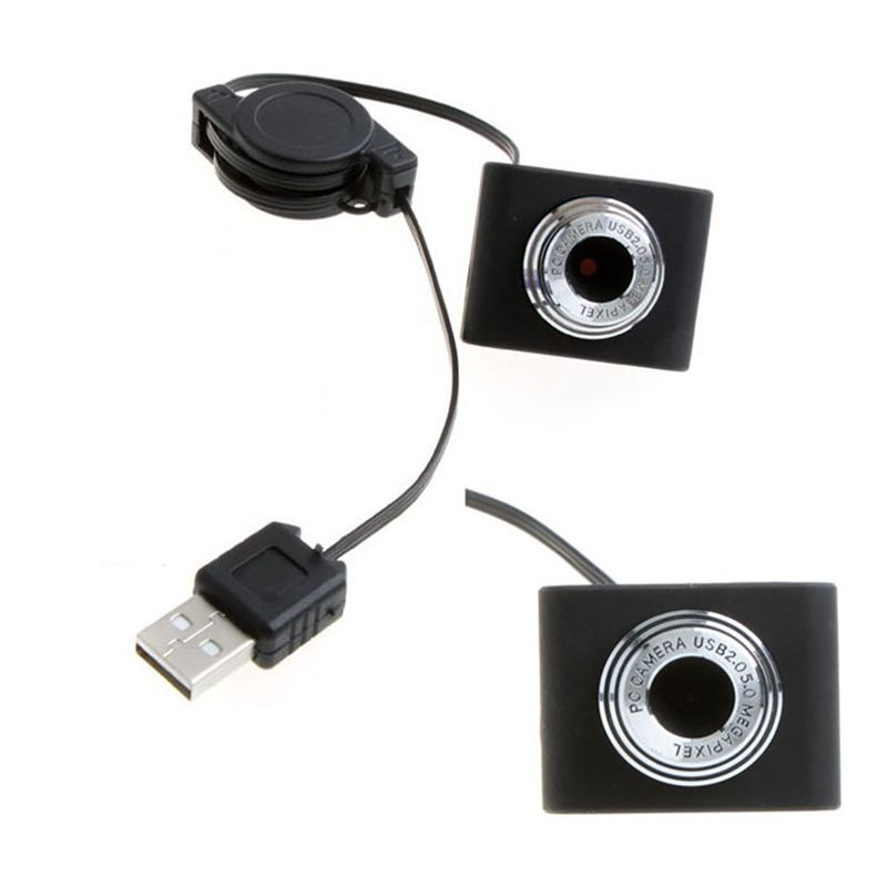 Advanced USB 2.0 50.0M PC Camera HD Webcam Camera Web Cam For Laptop Desktop PC Black Mini Camcorders HWC