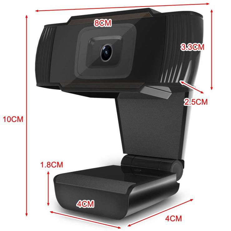 720P Webcam Live Streaming Webcam USB Web Camera for PC Laptop Wide Web Digital Camera