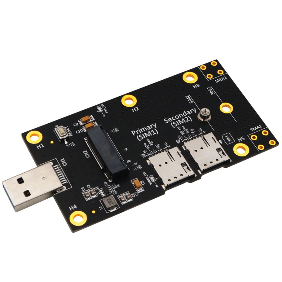 Expansion Card High Strength NGFF M.2 B-KEY to USB 3.0 Compt Extension Adapter Card