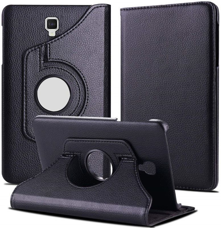 S-Hardline Flip Cover for Samsung Galaxy Tab A 8 inch 2017 [Model SM- T380, Lightweight and durable  (Black)