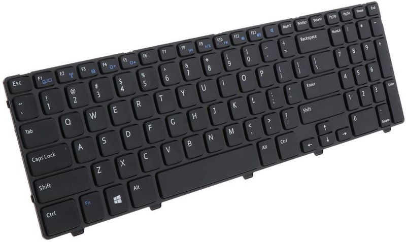 TECHCLONE Laptop Keyboard Replacement for Dell Inspiron 15 3521 3537 15R 5521 5537 Internal Laptop Keyboard  (Black)