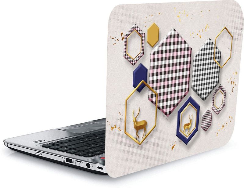 qthinfra QTH DYNAMIC DESIGN LAPTOP STICKER 15.5 Inch QTH-L12-1290 VINYL Laptop Decal 15.5