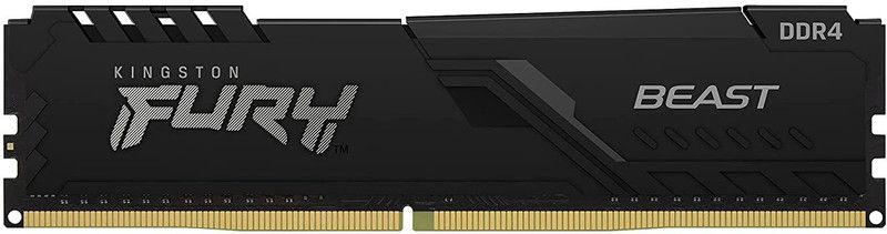 KINGSTON BEAST KF432C16BB/8 DDR4 8 GB (Single Channel) PC SDRAM (FURY)  (Black)