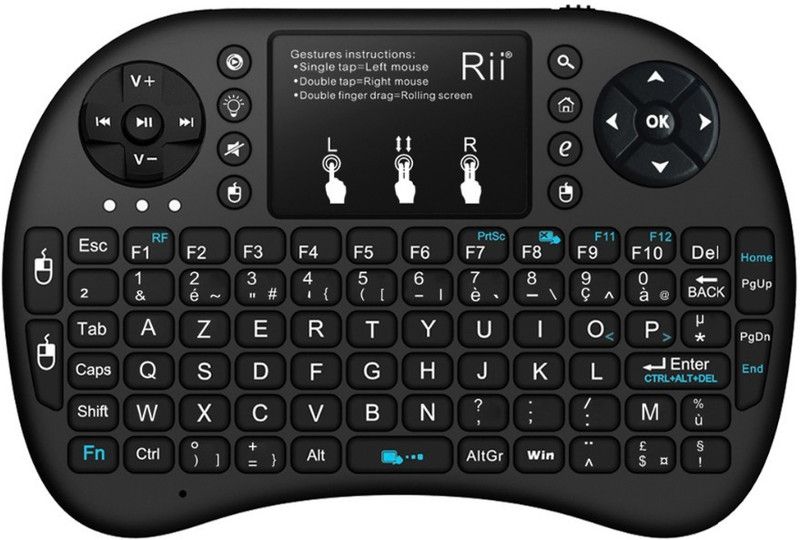 VibeX Mini Bluetooth Keyboard-VI11 Bluetooth Multi-device Keyboard  (Black)