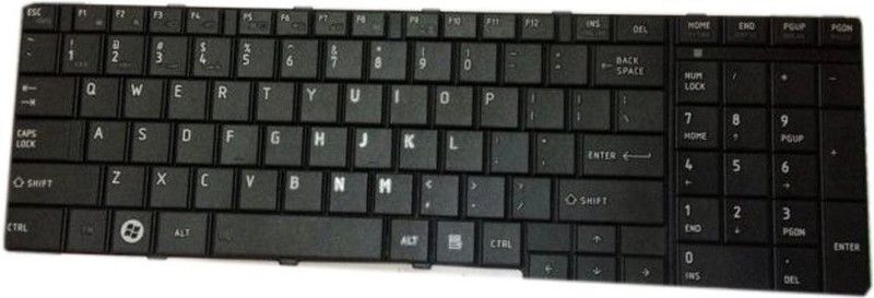 SellZone Replacement Laptop Keyboard For Toshiba Satelite C650 C660 L650 L750 L770 Series Laptop Keyboard Replacement Key