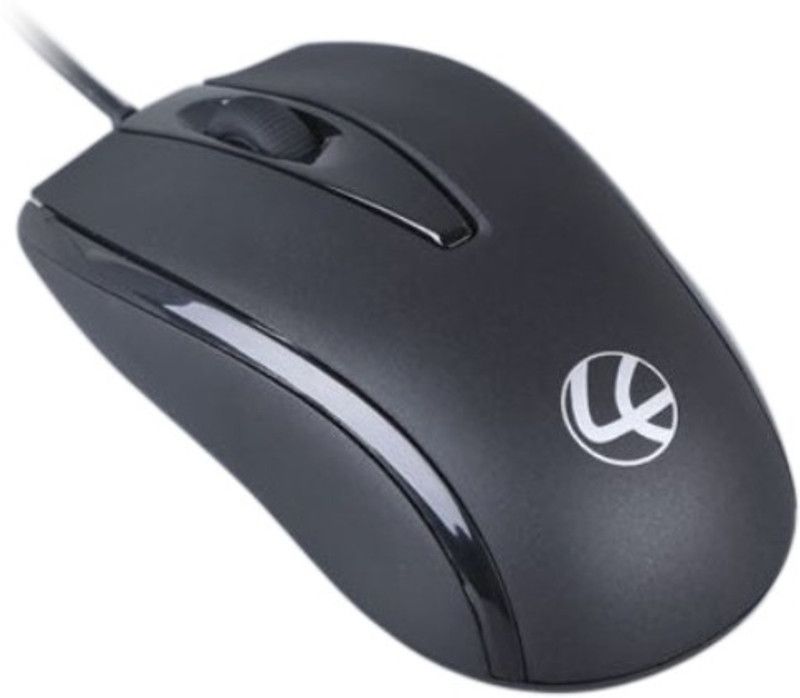 LAPCARE L70 Wired Optical Mouse  (USB 2.0, Black)