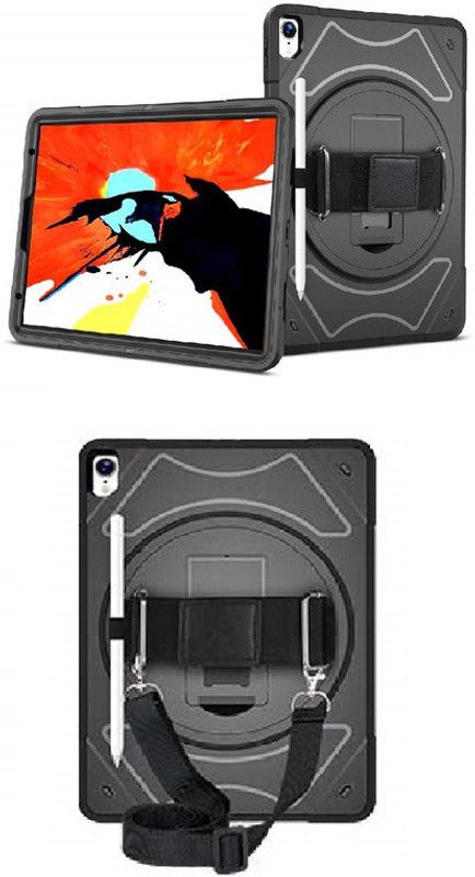 HARITECH Back Cover for IPad Air (2022) 10.9 Inch (5th generation)  (Black, Dual Protection, Pack of: 1)
