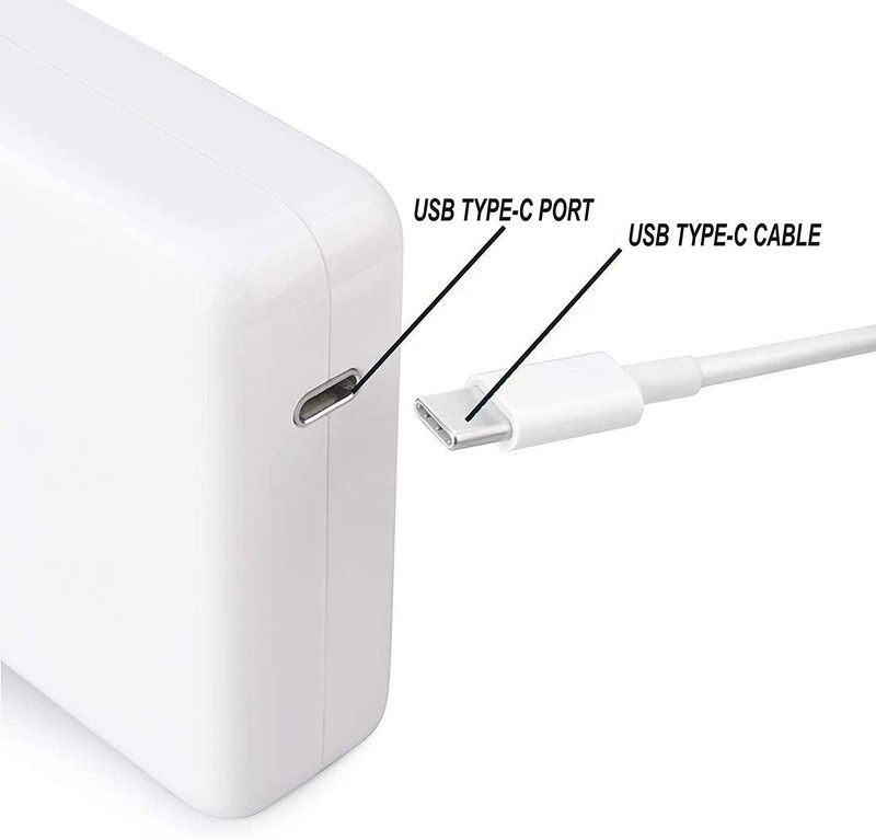 SellZone Mac Book Pro 13" A1706, A1708, A1989 (MB) 61 W Adapter  (Power Cord Included)