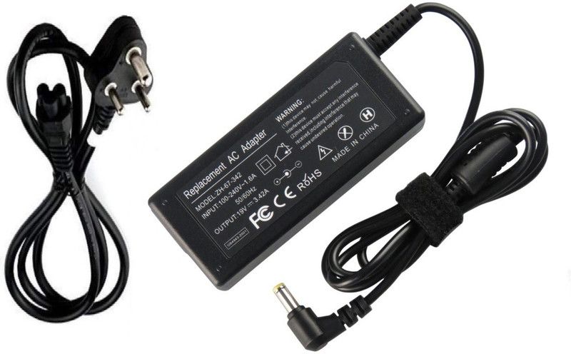 Laplogix 4410TZ 19V 3.42A 65 W Adapter  (Power Cord Included)