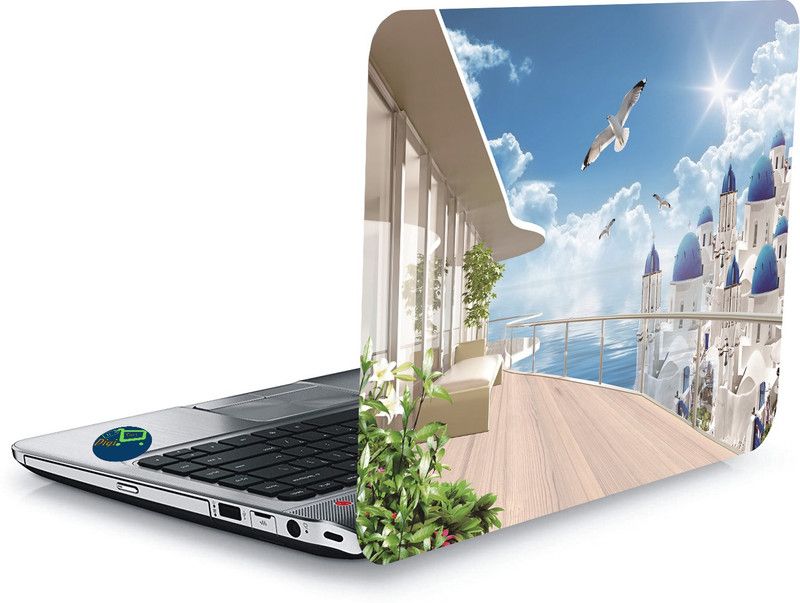 BUSY2BUY 828 DYNAMIC DESIGN LAPTOP STICKER 15.5 Inch L9-0828 Vinyl Laptop Decal 15.6