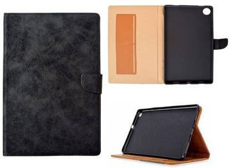 JBJ Flip Cover for Realme PAD 10.4" inch (2021)  (Black, Shock Proof, Pack of: 1)