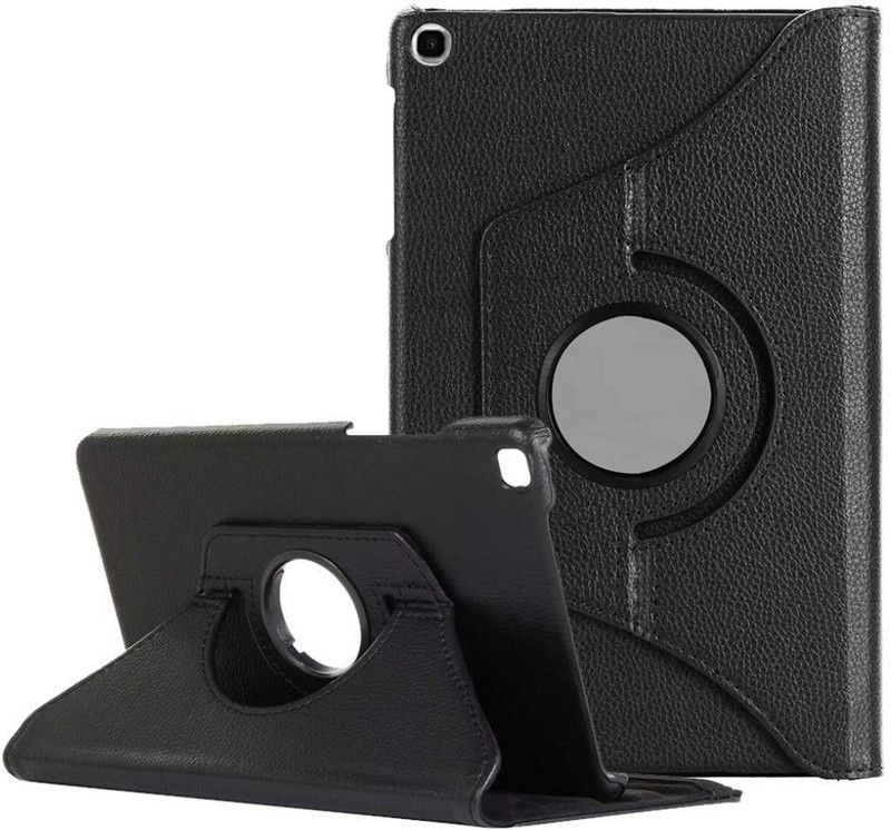 S-Hardline Flip Cover for Samsung Galaxy Tab A 2019 8.0 inch SM-T295, Tough protection and strong grip  (Black)