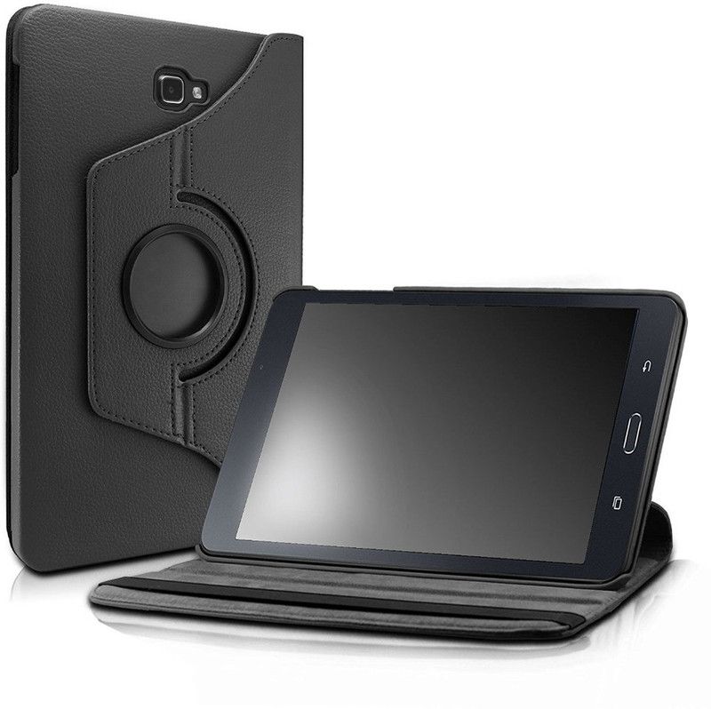 S-Hardline Flip Cover for Samsung Galaxy Tab A 10.1-inch SM-T585, Unique design  (Black)