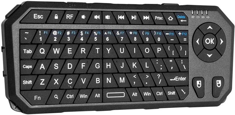 RT Keyboard001 Wireless Multi-device Keyboard  (Black)
