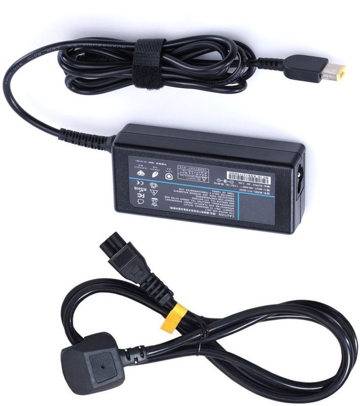 VGTECH with Lenovo L440 20AT0053US/T540P 20BF001CUS/Yoga 13 59359568 65 W Adapter  (Power Cord Included)