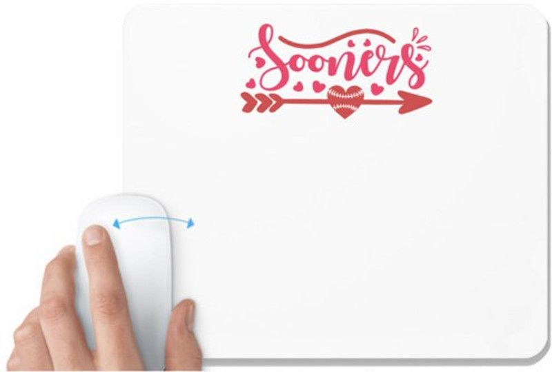 UDNAG White Mousepad 'Christmas | sooners' for Computer / PC / Laptop [230 x 200 x 5mm] Mousepad  (White)