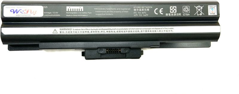 WEFLY Laptop Battery Compatible for Sony VAIO VPC-CW2AGG/B 6 Cell Laptop Battery