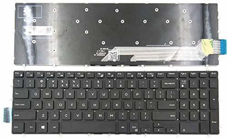 zikson Compatible For Dell G7 15 7588 Inspire Laptop Keyboard Black Key Laptop Keyboard Replacement Key