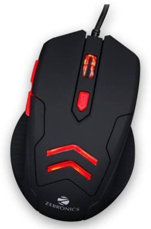 ZERFEATHER Feather Wired Optical Gaming Mouse  (PS/2, BLACK)
