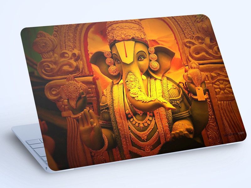 LIKEIT Laptop Printed Sticker [Eco Vinyl}, {Matte Finish] for All Laptop 14 Inch 72 ECO VINYL Laptop Decal 14