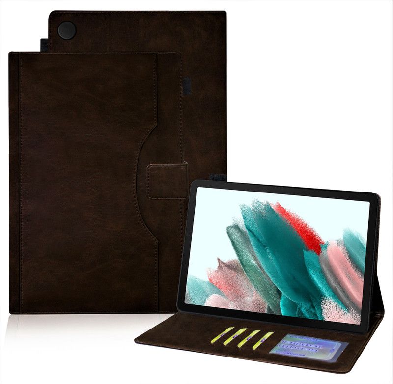 Flipkart SmartBuy Flip Cover for Samsung Galaxy Tab A8 10.5 Inch (Model SM-X200/SM-X205/SM-X207)  (Brown, Dual Protection, Pack of: 1)