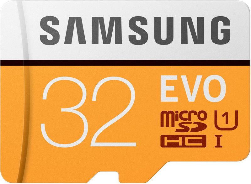 SAMSUNG EVO 32 GB MicroSD Card Class 10 95 MB/s Memory Card  (With Adapter)