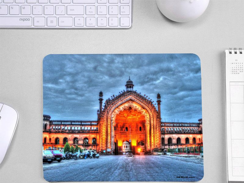 InkWynk Rumi Darwaza Mousepad  (Multicolor)