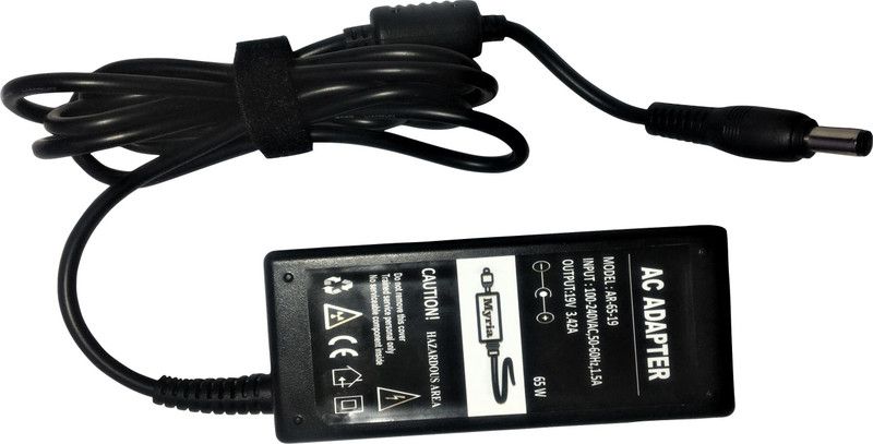 Myria toshiba laptop charger adp-45yd a 65 W Adapter  (Power Cord Included)