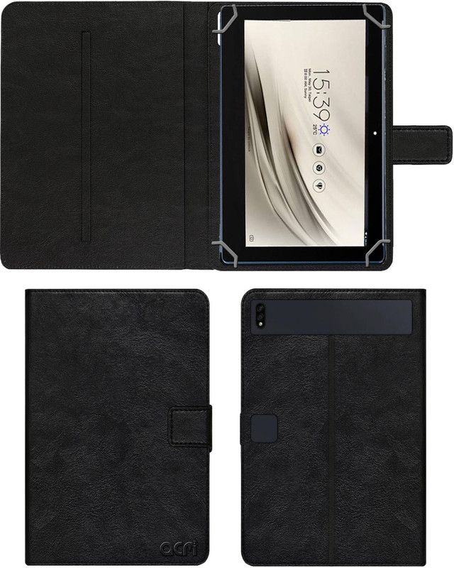 ACM Flip Cover for Wishtel Ira-Capsule-A12  (Black, Cases with Holder)
