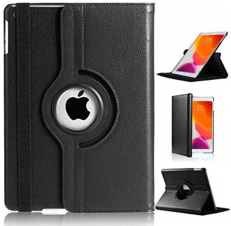 S-Hardline Flip Cover for Apple iPad 10.2inch (7th,8th,9th Generation), Double layer protection  (Black)