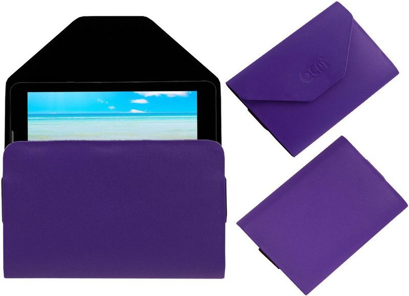 ACM Pouch for Datawind Ubislate 7SC Star  (Purple, Cases with Holder, Pack of: 1)