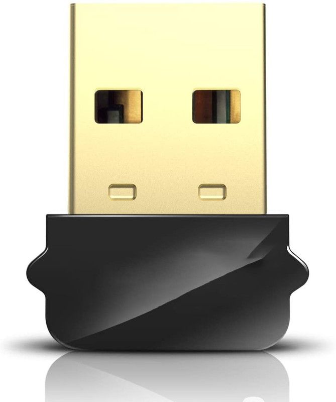 Tobo USB WiFi Adapter 650Mbps Wireless Network Adapter for Desktop PC Laptop MacBook, USB Adapter  (Black)