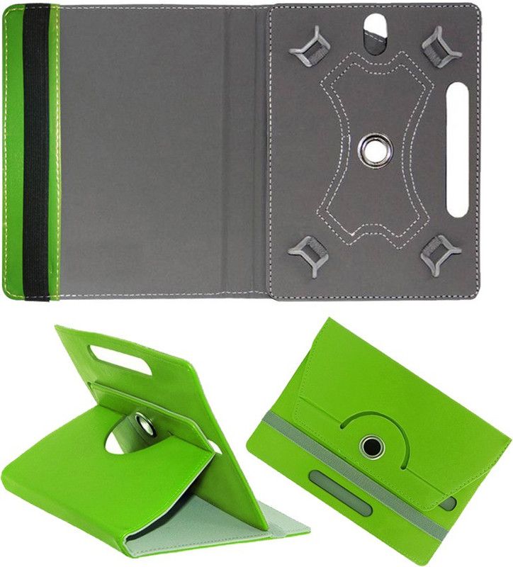 Cutesy Flip Cover for Lenovo tab 4 10 Byju's  (Green)