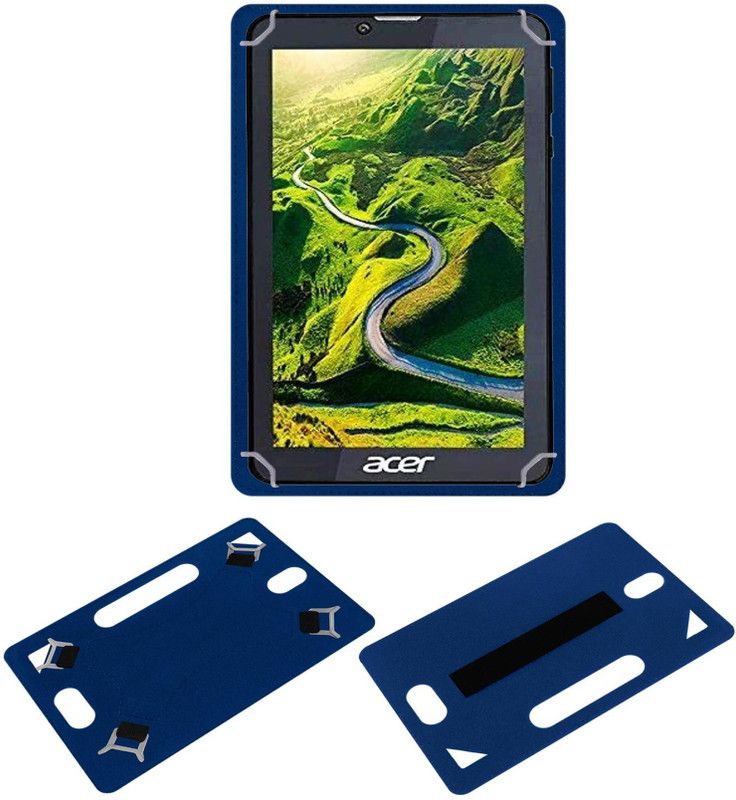 ACM Back Cover for Acer One 7 4G  (Blue, Grip Case)