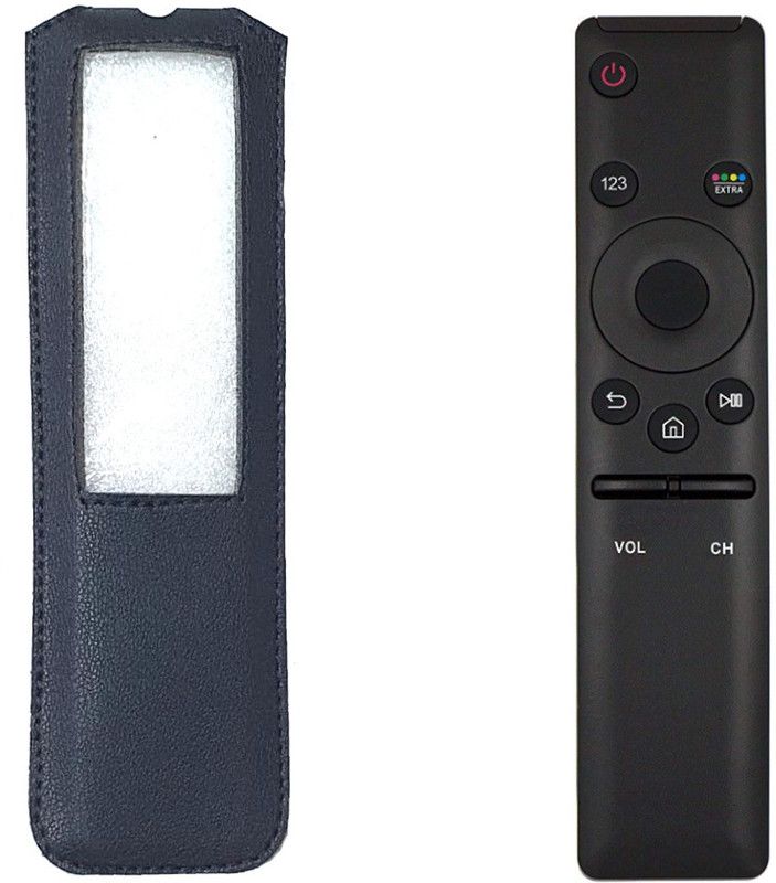 Gizmofreaks Flip Cover for Remote Compatible for Samsung Smart 4k Ultra HD (UHD) TV Remote Control  (Black, Cases with Holder, Pack of: 1)