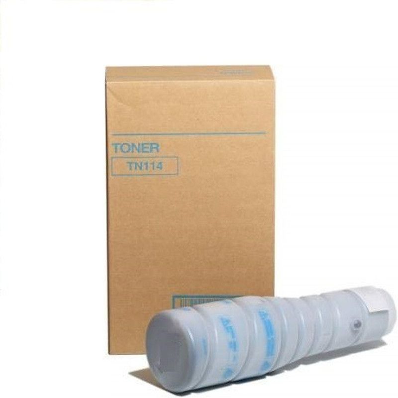 MOREL TN 114 BLACK COLOR TONER CARTRIDGE FOR USE IN KONICA MINOLTA BIZHUB 162/180 / 181/210 / 211/7516 / 7616/7521 COPIER AND PRINTER White Ink Cartridge