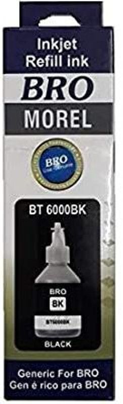 MOREL 6000BK INK COMPATIBLE FOR USE IN BROTHER DCP T300, T500W, T700W, T800W INKJET PRINTER (BLACK) Black Ink Cartridge