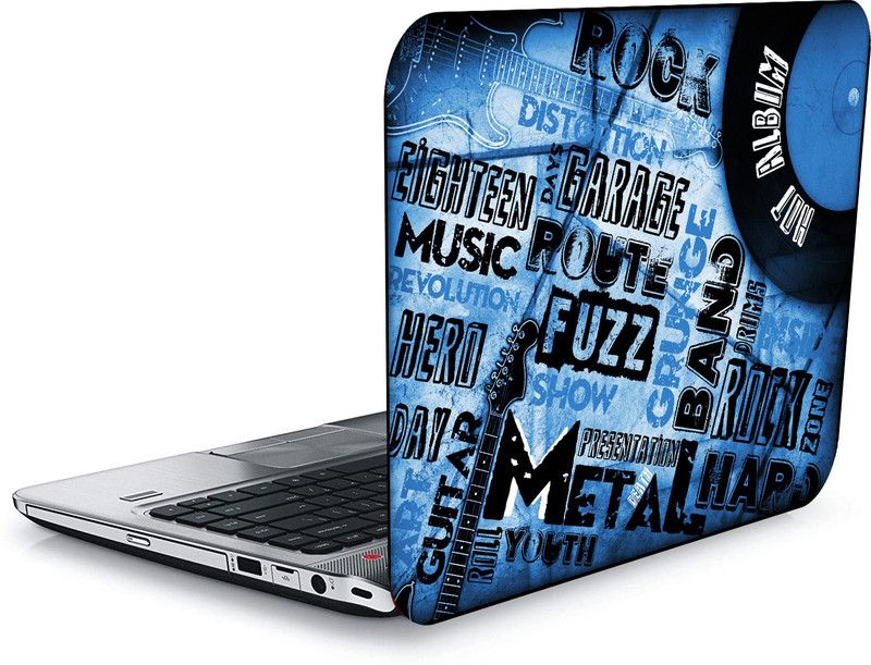 qthinfra QTH DYNAMIC DESIGN LAPTOP STICKER 15.5 Inch QTH-L18-1893 VINYL Laptop Decal 15.5