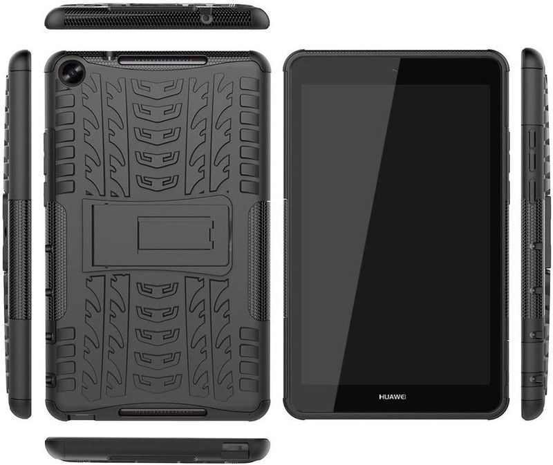 MoreFit Bumper Case for Huawei MediaPad M5 Lite 8.0"  (Black, Hard Case)