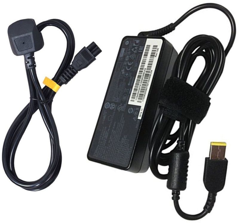 VGTECH Laptop adapter Compatible with L540 20AU/T540P 20BF001YUS/Yoga 14 20DM008E 65 W Adapter  (Power Cord Included)